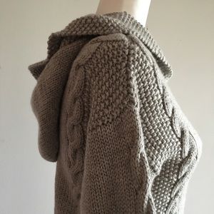 Banana Republic Knit Sweater Hooded